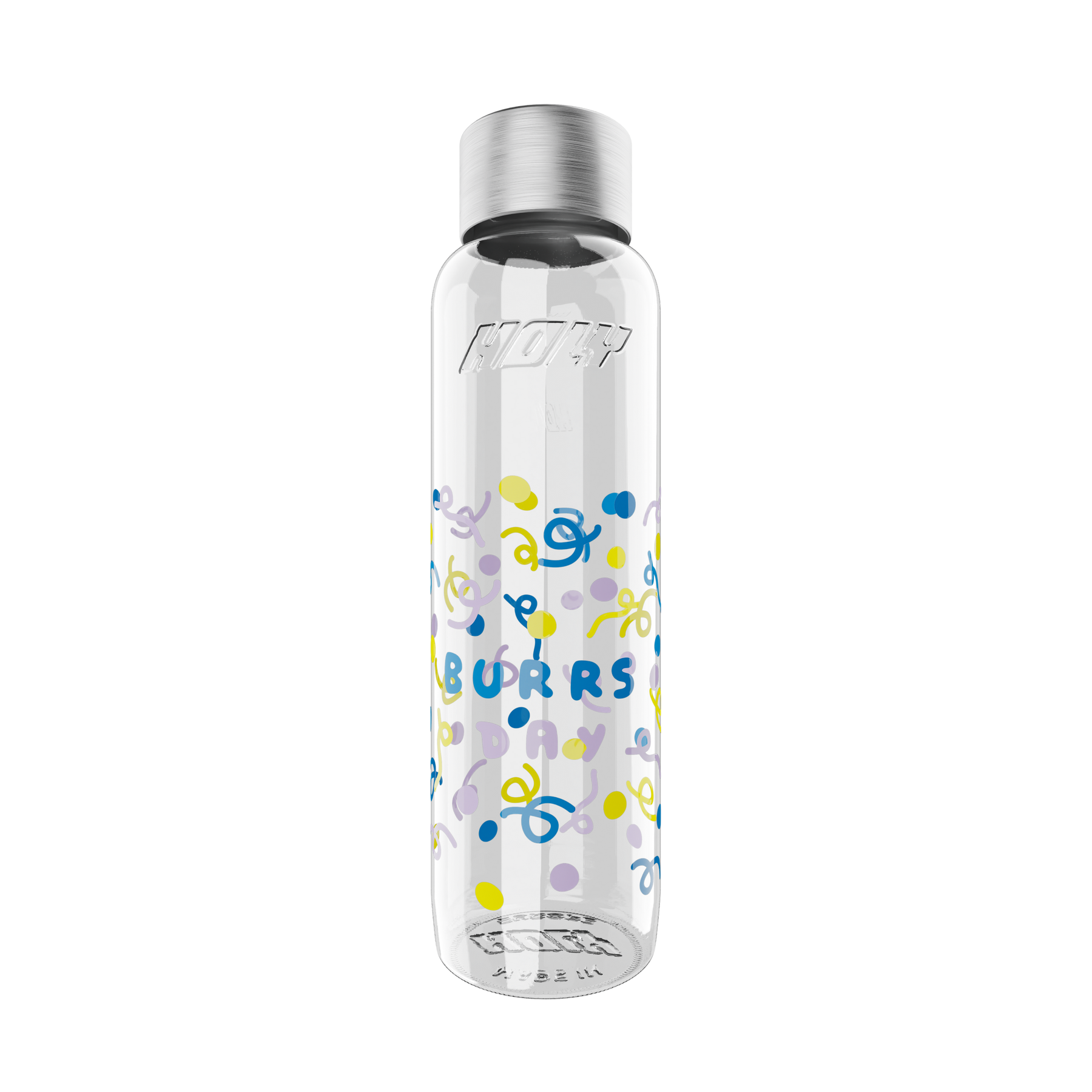 BURRsday Glass Bottle
