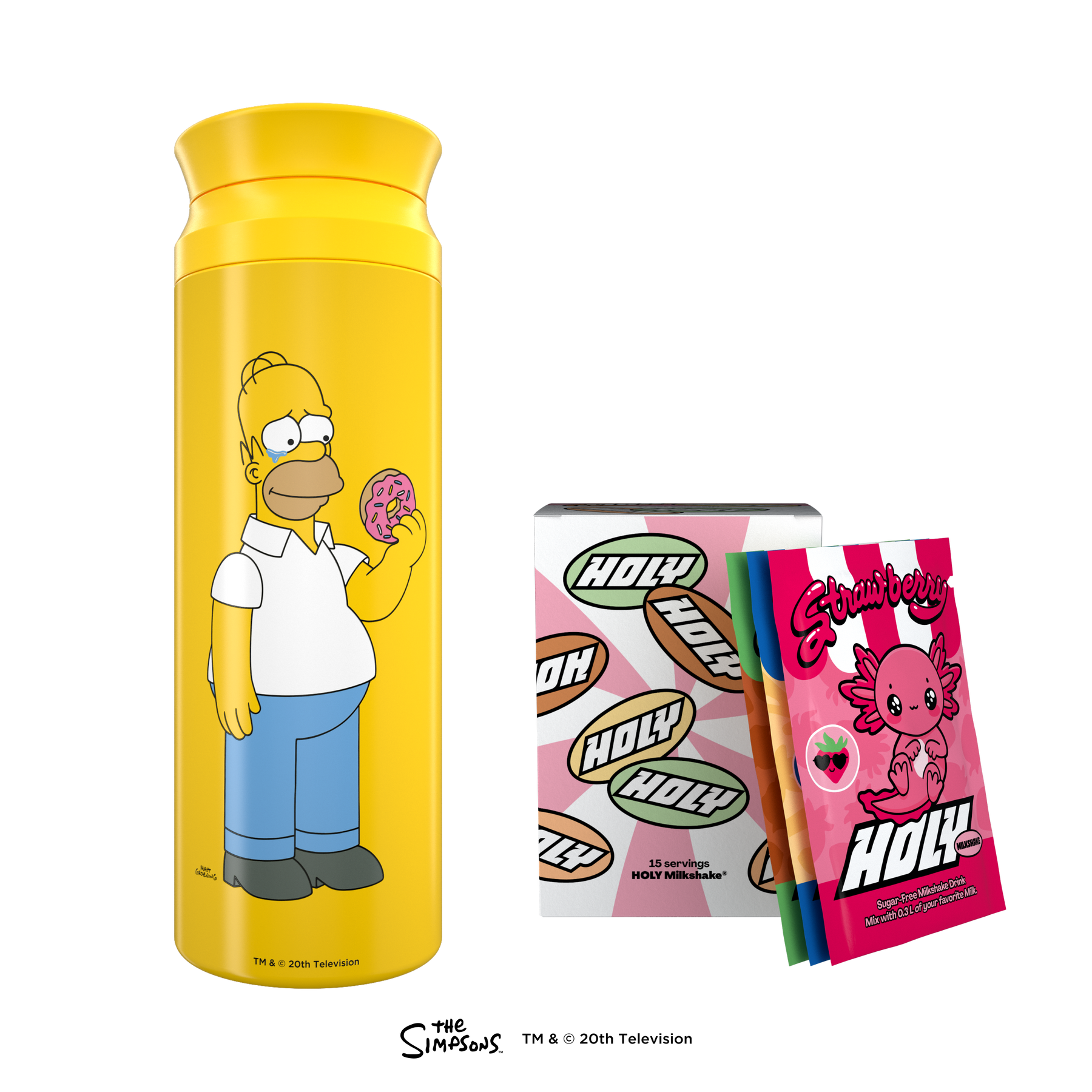 Milkshake Starter Set – The Simpsons