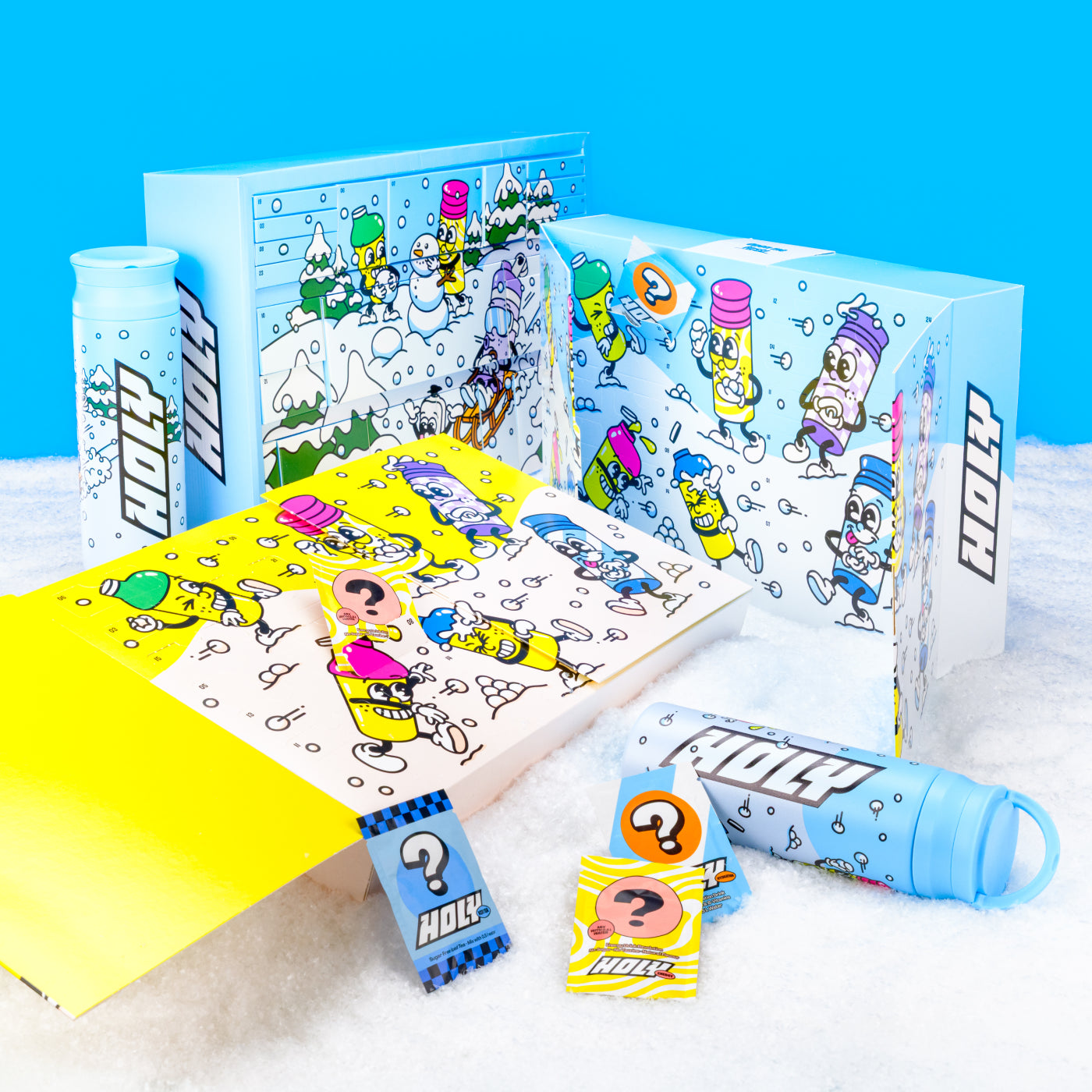 Squadvent Calendar + Taster Calendar with Energy + Taster Calendar without Energy