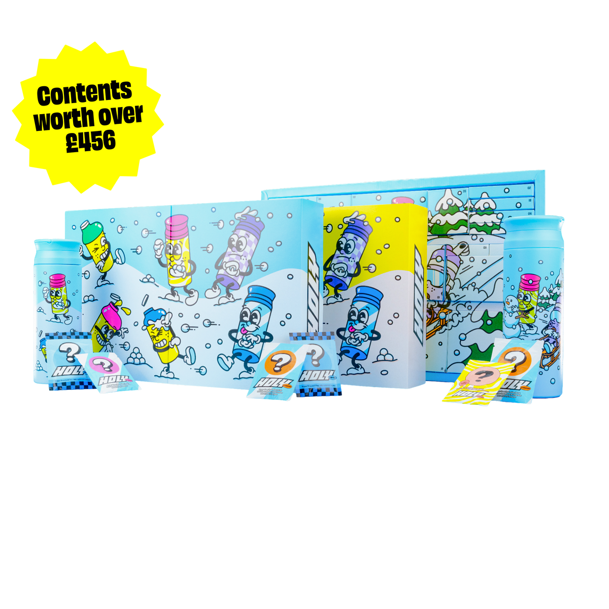 Squadvent Calendar + Taster Calendar with Energy + Taster Calendar without Energy