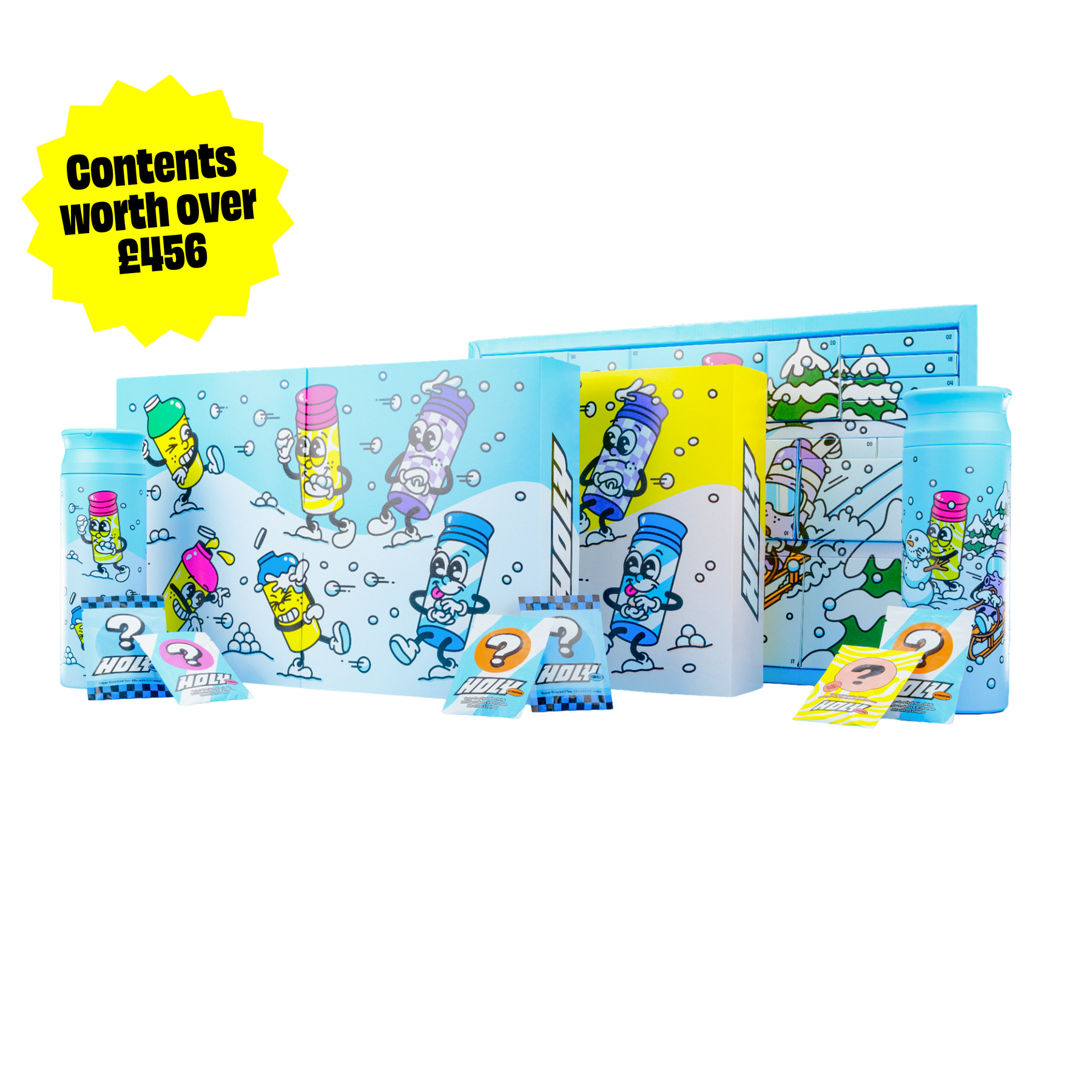 Squadvent Calendar + Taster Calendar with Energy + Taster Calendar without Energy