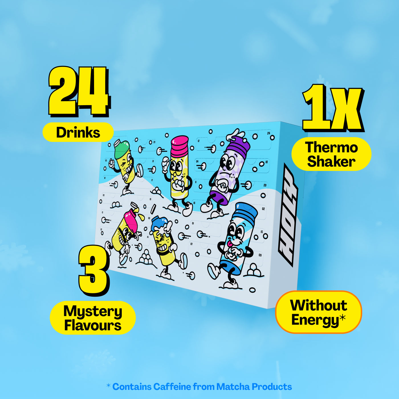 Squadvent Calendar + Taster Calendar with Energy + Taster Calendar without Energy