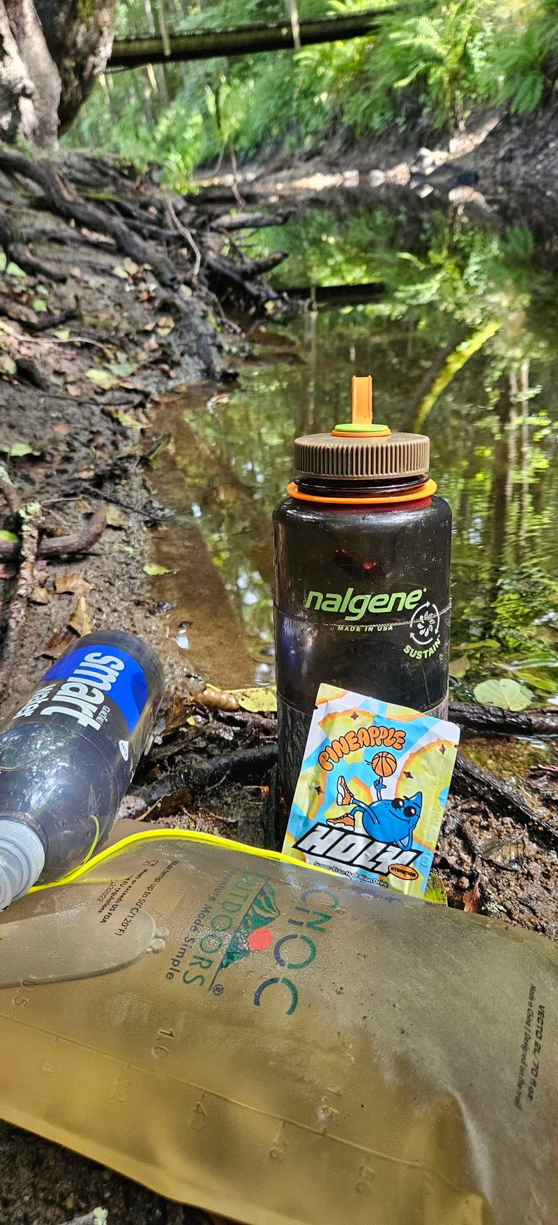 <p>Going for a hike? No problem for Sqaud member Warren with HOLY in his pack. </p>