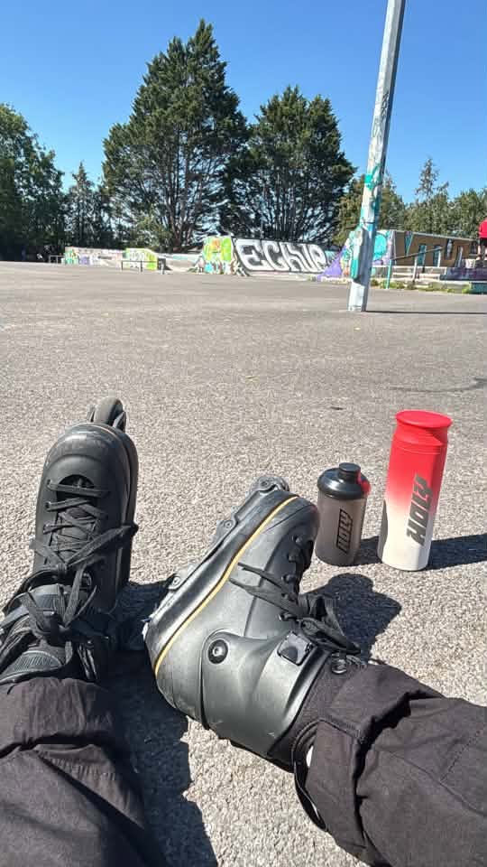 <p>Squad member Aaron showing his kids how its done </p>