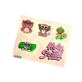 Iced Coffee Sticker Sheet