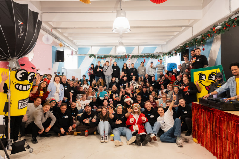 <p>Secret Santa Squad Event 2025 at the HOLY Temple in Berlin, with 100 Squad members.</p>