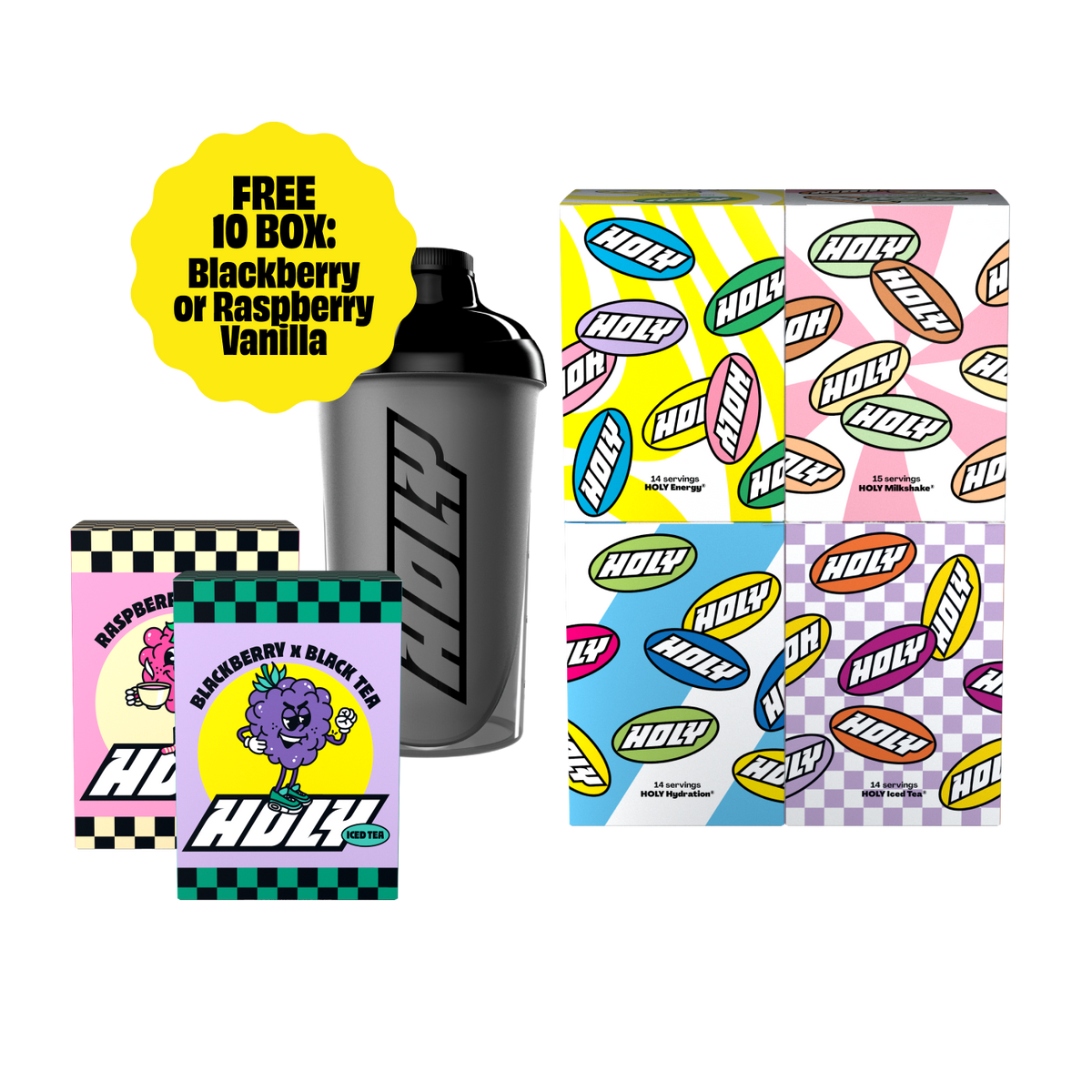 Starter Set Deluxe + free 10-pack Iced Tea Box