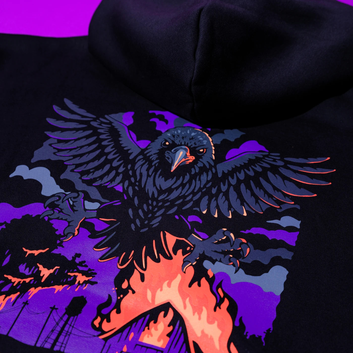 Crow Hoodie – Halloween